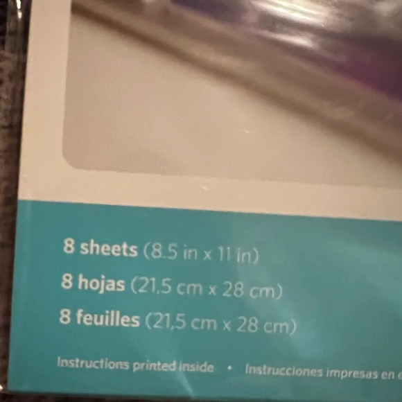 NWT Silhouette Printable Vinyl - Picture 3 of 4